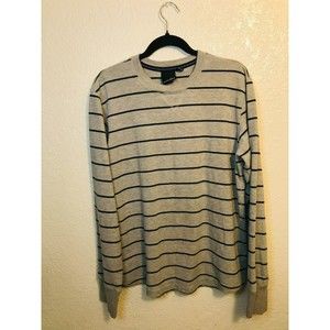 Anchor Blue Long Sleeved Lightweight Sweatshirt, Size L